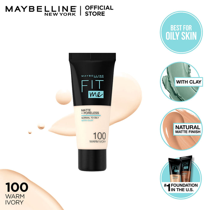 Maybelline - Fit Me Liquid Foundation Matte & Poreless