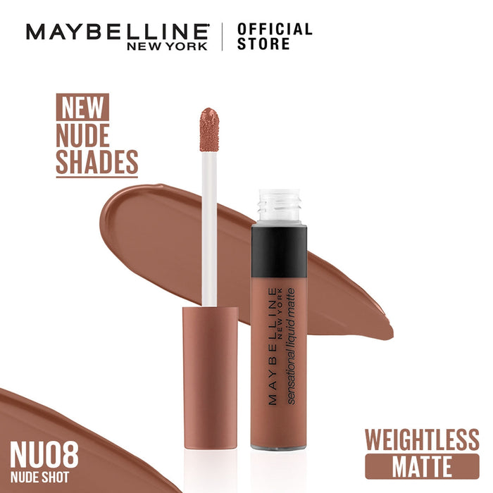 Maybelline - Color Sensational Liquid Matte Lipstick - The Nudes Collection